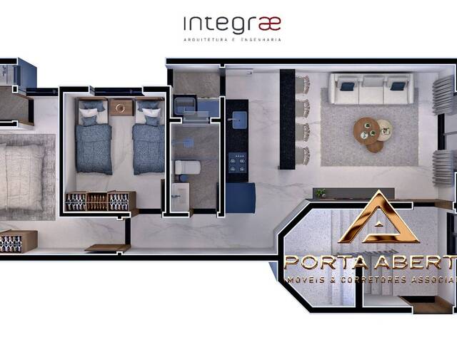 #1552 - Apartamento para Venda em Santana do Paraíso - MG - 2