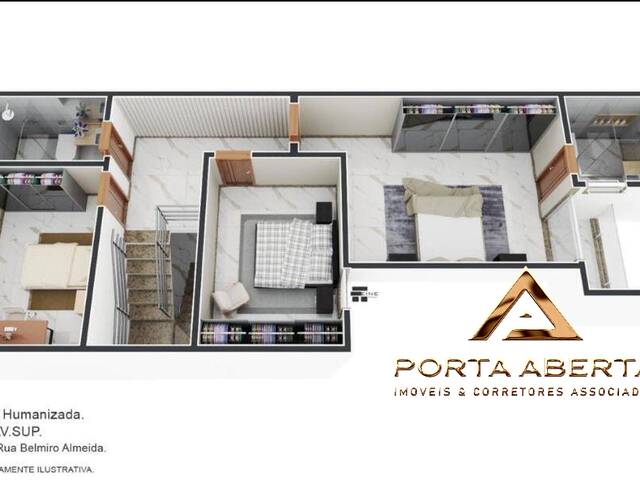 #1616 - Casa para Venda em Ipatinga - MG - 2