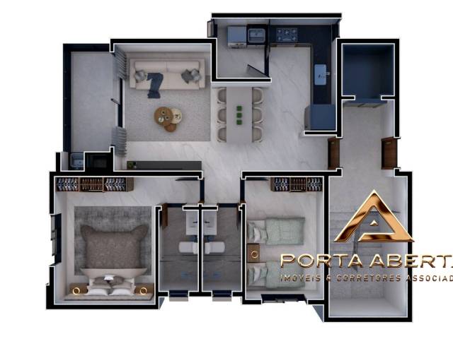 #1680 - Apartamento para Venda em Ipatinga - MG - 3