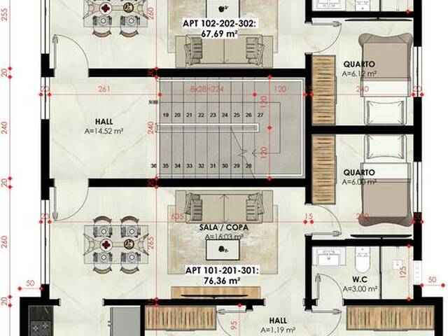 Apartamento para Venda em Ipatinga - 4