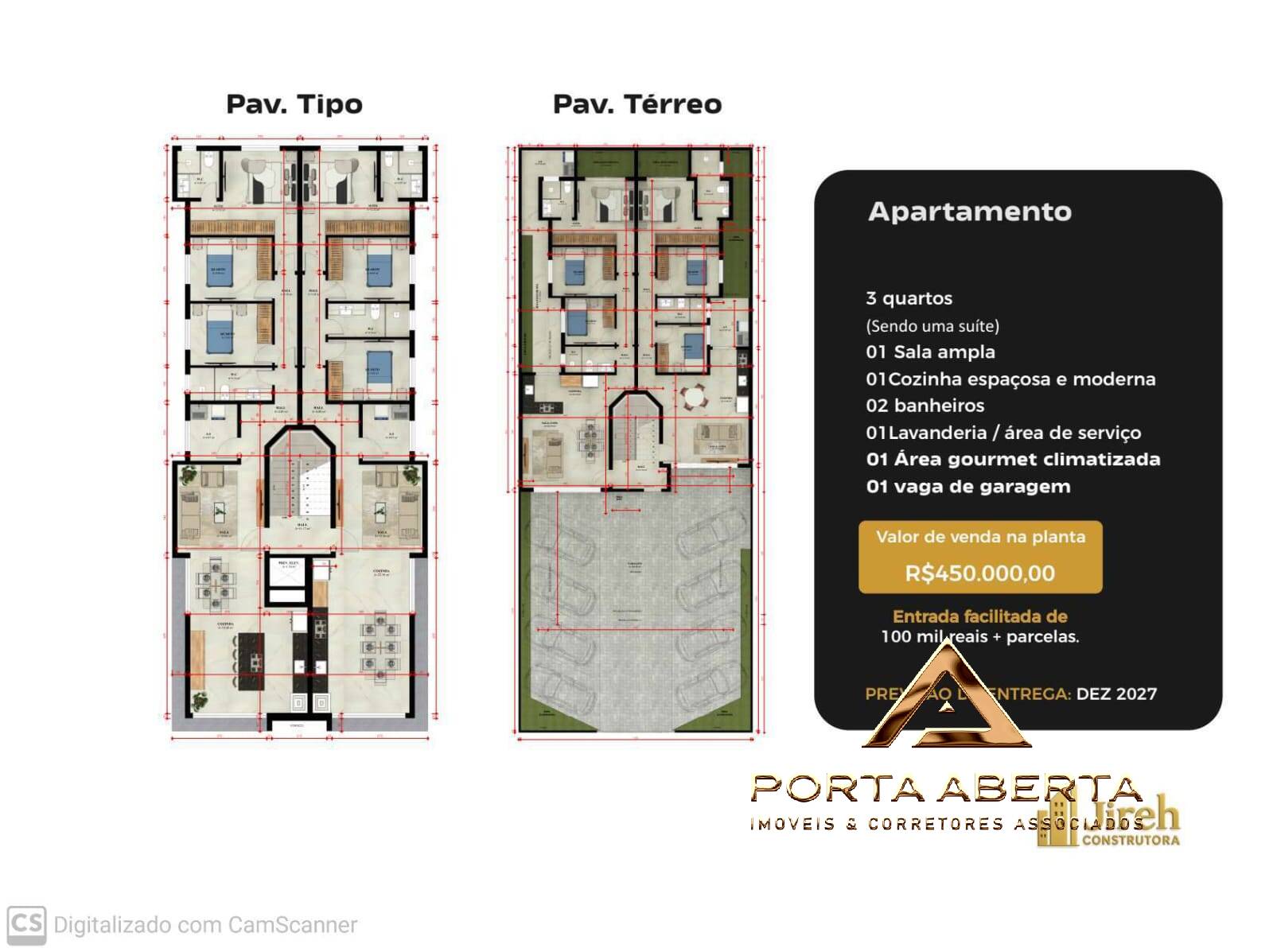 Apartamento, 3 quartos, 99 m² - Foto 2