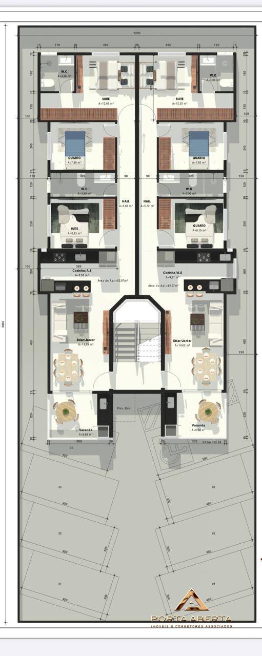 Apartamento, 3 quartos - Foto 2