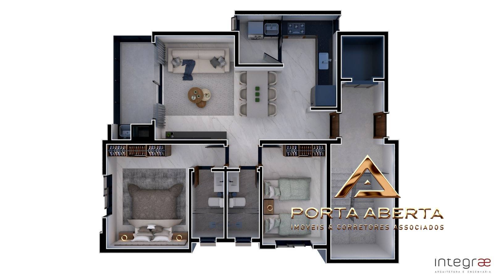 Apartamento, 2 quartos, 78 m² - Foto 3