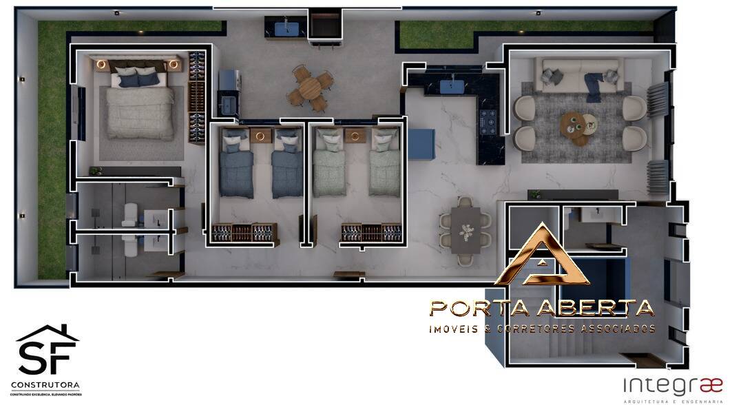 Apartamento, 3 quartos, 106 m² - Foto 3