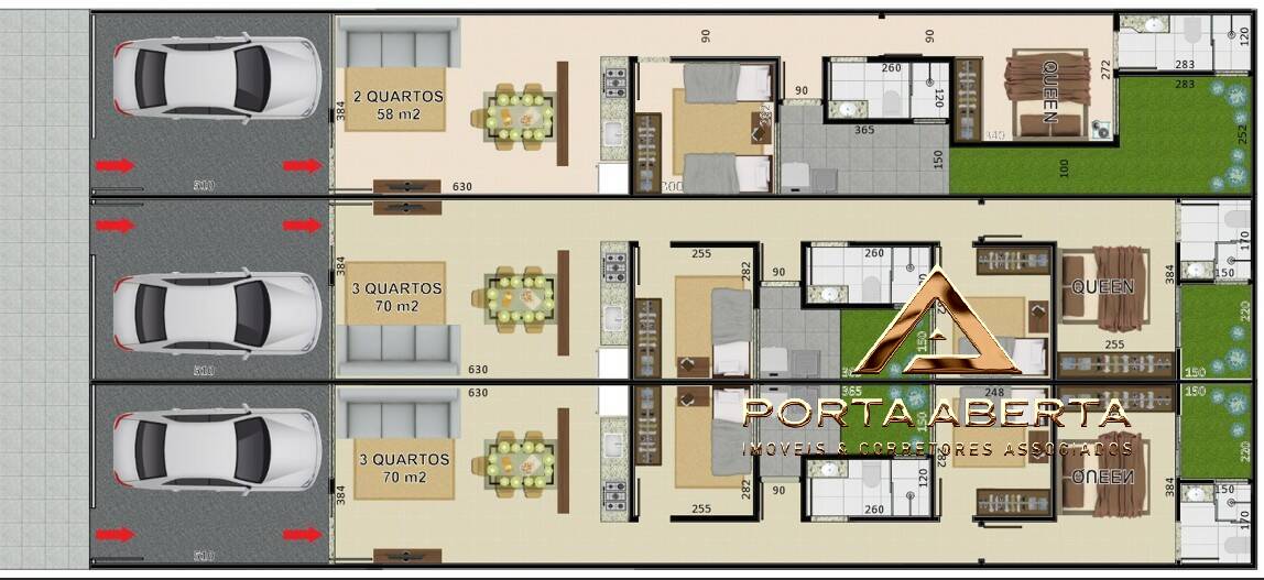 Casa, 2 quartos - Foto 2