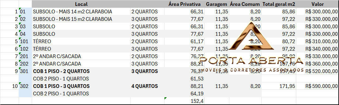 Apartamento, 2 quartos, 61 m² - Foto 2