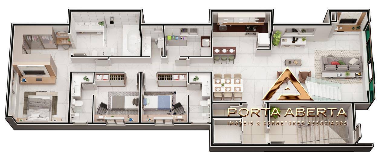 Apartamento, 3 quartos - Foto 1
